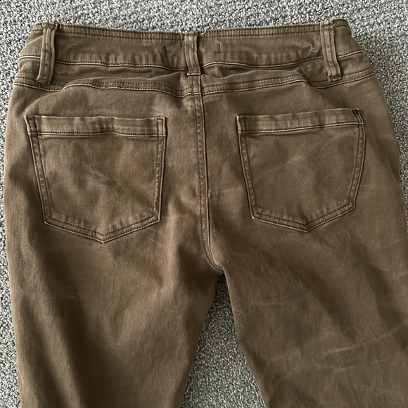 Free People pants w tapestry patches - Picture 6 of 7